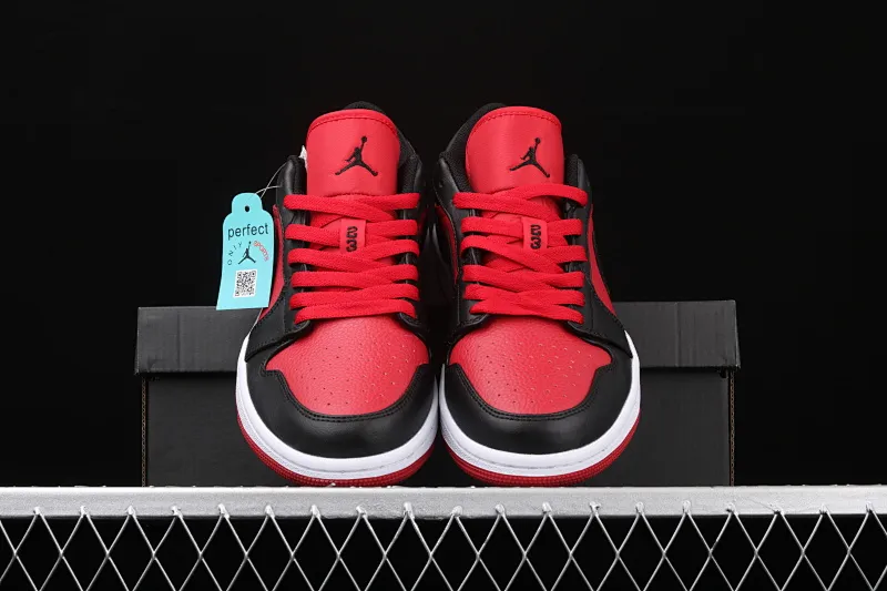 All categories Air Jordan Jordan series basketball shoes Air Jordan 1 Low New version Air Jordan 1 Low AJ1 Joe 1 low top leather cultural and leisure sports sneakers 553558-610
